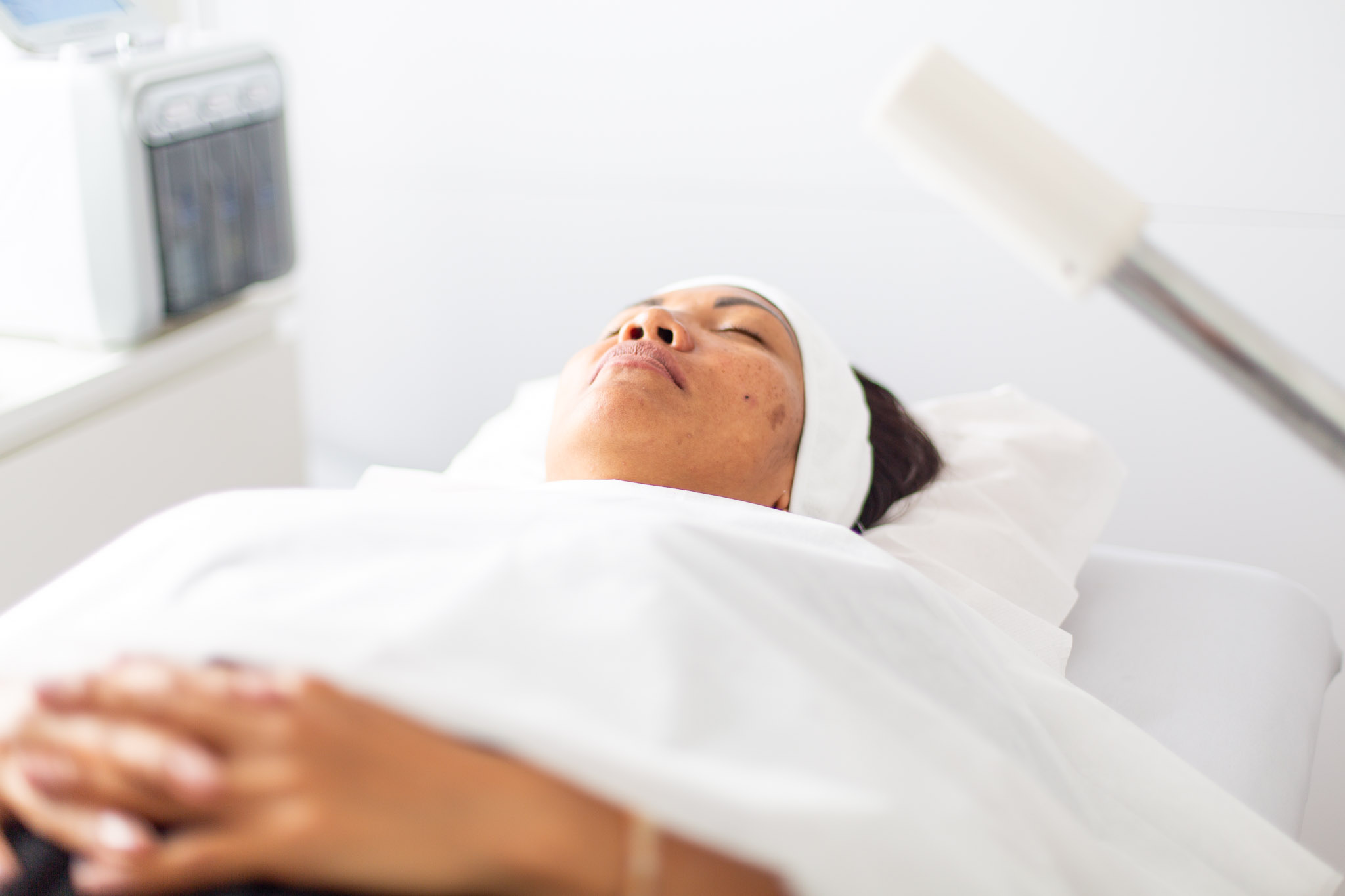 Soin Hydrofacial en cabine